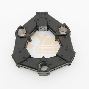 Buy cheap Size 25 Natural Rubber Excavator Coupling with 6 Months Warranty and Flexible Design from wholesalers