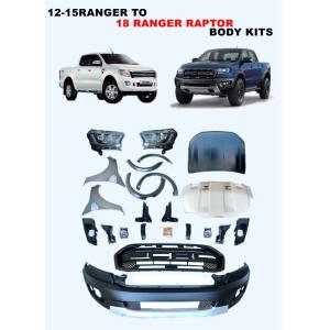 China Ranger T6 Conversion To Ranger T7 Facelift Body Kit With Fender Flare on sale