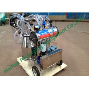 Buy cheap Hand Operated Milk Sucking Machine Twin Buckets With Vacuum Pump from wholesalers