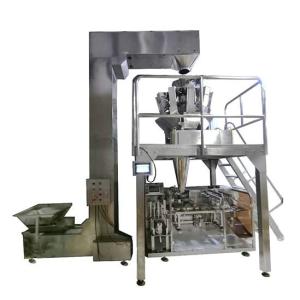 Rotary Premade Pouch Packing Machine Grains Granules Nuts Filling Sealing