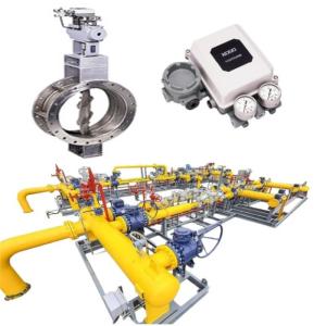 Pressure / Flow Control Skid And KOSO Valves With 6300RA/6300RB/5200LA Pneumatic