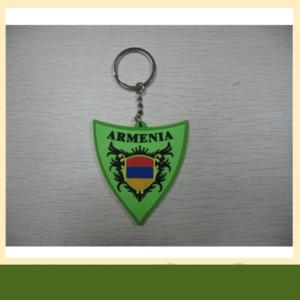 Buy cheap High quality garment pvc rubber keychain also silicone Keychain from wholesalers