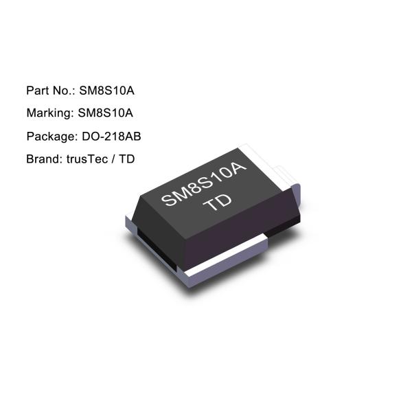 Quality 10V Automotive Tvs Diode Esd Protection Diode 6600W SM8S10A for sale