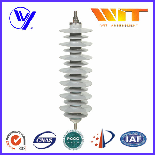 36KV Composite Polymer Surge Arrester , Railway Power Station Metal Oxide