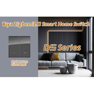 Wireless Smart Zigbee 3.0 Wall Switch Tuya Protocol Glass Cover Scene Switch