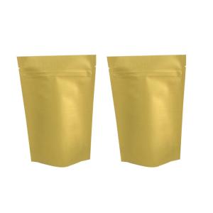 Buy cheap Resealable Doypack Stand Up Pouch k Kraft Paper zipper Bags from wholesalers