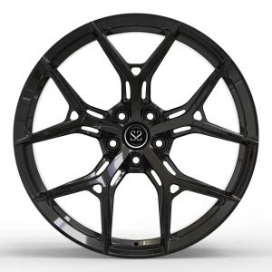 Matte Black 1 PC Forged Wheels 20inch Staggered For BMW IX3 Monoblock