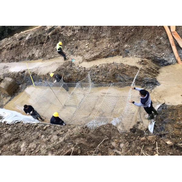 Buy cheap High Zinc Galvanized Coated Gabion Basket Retaining Wall 60x80mm 80x100mm from wholesalers