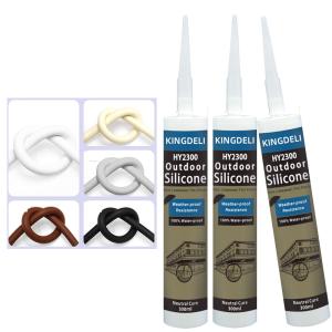 Buy cheap Clear Antifungal Silicone Sealant , Silicone Neutral Glass Glue For Kitchen from wholesalers