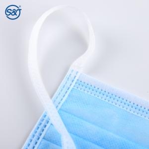Buy cheap OEM Manufacture EN14683 Tie on Disposable Medical Surgeon Face Mask High Quality 3ply breathable Surgical Mask from wholesalers