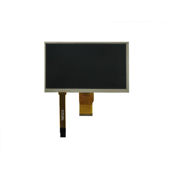 Quality 7-inch 1024x600 LCD Panel with 4-pin 2.54 Housing Resistive Touch Panel for Industrial Control Panel for sale