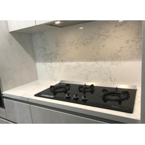Buy cheap Polished Quartz Kitchen Countertops , Anti Slip Artificial Quartz Stone from wholesalers