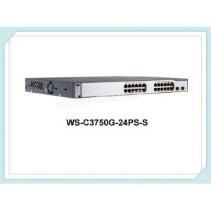 China Cisco Switch WS-C3750G-24PS-S 24 Port Poe Switch  Cisco Network Switch on sale