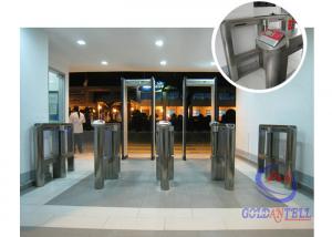 Buy cheap Luxury Shape Speed Gate Security Half Height Turnstiles For Fitness from wholesalers
