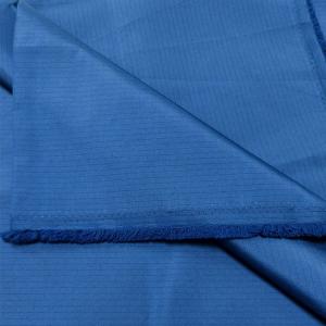 Buy cheap Plain 4mm Stripe 99% Polyester 1% Carbon Fiber Antistatic Fabric from wholesalers