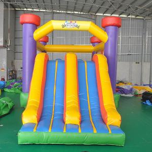 Buy cheap Toddler Inflatable Bounce House With Slide Fire Retardant ODM Available from wholesalers