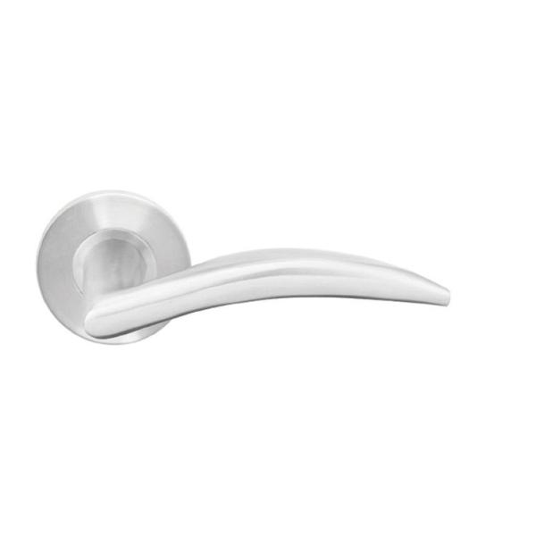 SS304 front door handle modern for commercial exterior doors-X-1