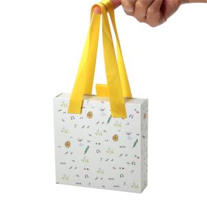 Buy cheap Custom Logo Printed Hard Rigid Recycle Style Cardboard Paper Packaging Sliding Drawer Gift Boxes With Ribbon from wholesalers