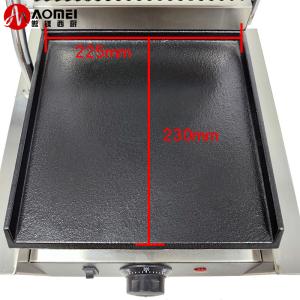 Buy cheap Electric Griddle Panini Grill Sandwich Maker Contact Grill Machine 1800W Easy to Clean from wholesalers