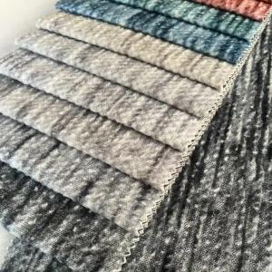 Buy cheap Breathable Embossed Knit Fabric Abrasion Resistant With Easy Maintenance from wholesalers