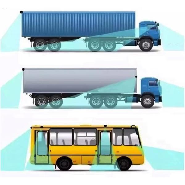 Advanced Driver Safety Alarm Assistance 4CH MDVR with WIFI GPS and Anti Collision System