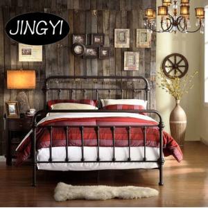 Buy cheap Customizable Steel Pipe Bed Frame Electrostatic Powder Coating Surface from wholesalers