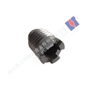 Water Eye Tungsten Carbide Parts Cross Bonding Threaded Spray Nozzles