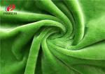 Buy cheap Green Color Micro Velvet Material , Velvet Upholstery Fabric 60 Inch Wide from wholesalers