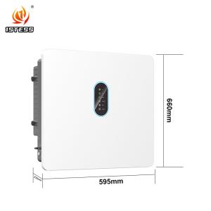 Buy cheap Three Phase Pure Sine Wave Hybrid Solar Inverter IP66 120V-800V 12kw 15kw 20kw 25kw 30kw on Off Grid MPPT with LCD Display from wholesalers