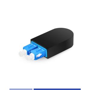 Buy cheap SC Fiber Loopback Adapter Singlemode Dustproof For Telecommunication Networks from wholesalers