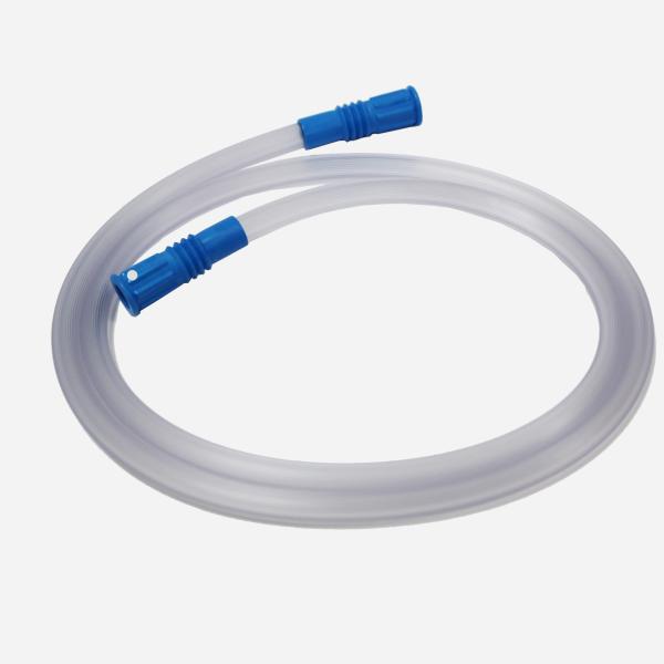 Disposable High Elastic PVC Surgical Suction Connecting Tube With Yankauer