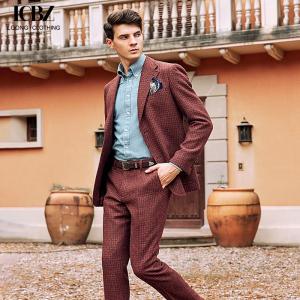 Buy cheap 7 Days Sample Order Lead Time Support Men's Groom Wedding Slim Dress Wool Suit Customized from wholesalers