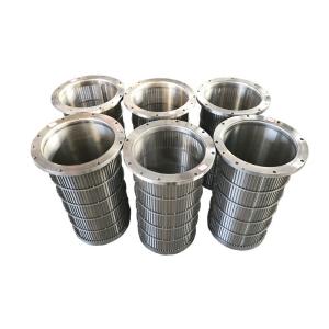 Buy cheap Galvanizing Wedge Wire Screen Slot Opening 0.02mm-15mm Features Corrosion Resistance from wholesalers