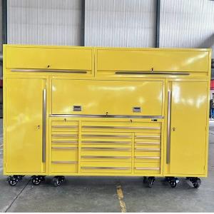 Cold Rolled Steel Heavy Duty Tool Cabinet with Optional Casters and Multiple