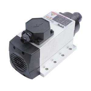 YFK80*73-1.5 1.5KW ER20 Air Cooled Square Spindle Motor With Flange for CNC
