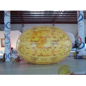 Buy cheap Gaint Inflatable Melon Fruit Shaped Balloons UV Printing 4m Long from wholesalers