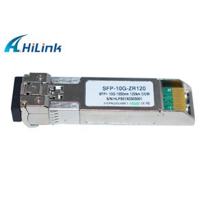 1550nm SMF Optical Transceiver Module SFP+ 120KM LC DDM Duplex