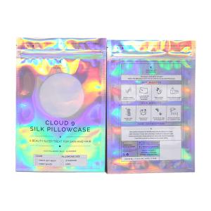 Buy cheap Laminated Material Plastic Holographic Bag Custom Printed Mylar Bags from wholesalers