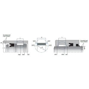 KL61 Piston Rod Guide Ring Composite Guiding Elements