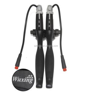 Buy cheap Black Brake Lever Aluminum Alloy Handle Clutch Levers Replacement for KUGOO M4 PRO electric scooter accessories parts from wholesalers