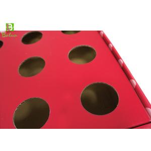 Recycle Cardboard Display Holder 12 pack Cup / Bottle WIth Header