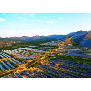 Buy cheap 74 M Solar Tracking System Back Tracking Axis Solar Tracker With Worm Gear from wholesalers