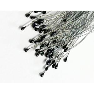 Buy cheap 50mm Alloy Lead Wire Precision NTC Thermistors High Delicacy from wholesalers