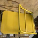 Buy cheap Yellow 900x600mm Steel Foldable Platform Trolley Four Wheel For Warehouses from wholesalers