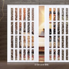 Buy cheap Bathroom Balcony Upvc Sliding Doors Modern Folding product