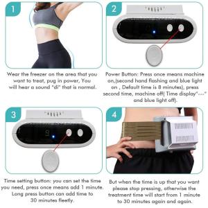 Buy cheap Portable Home Use Body Slim Machine Weight Loss Cryolipolysis Fat Freeze Belt from wholesalers