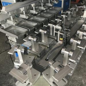 Buy cheap 70X120mm 6 Color Pad Printing Machine microcomputer control With Conveyor Belt from wholesalers