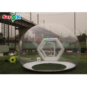 Buy cheap 3m/4m Commercial Grade Inflatable Bubble House Tent For Party Balloons Decorations from wholesalers