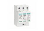 Buy cheap 3 Pole SPD 275V Power Surge Protector 60kA T2 MOV Surge Protective Device from wholesalers