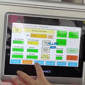 Buy cheap Custom 10 Nozzles Bottle Liquid Filling Machine 1500bph Shampoo filler from wholesalers